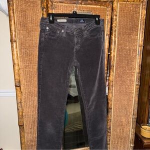 AG Adriano Goldschmied Women's Gray Straight Leg Jeans